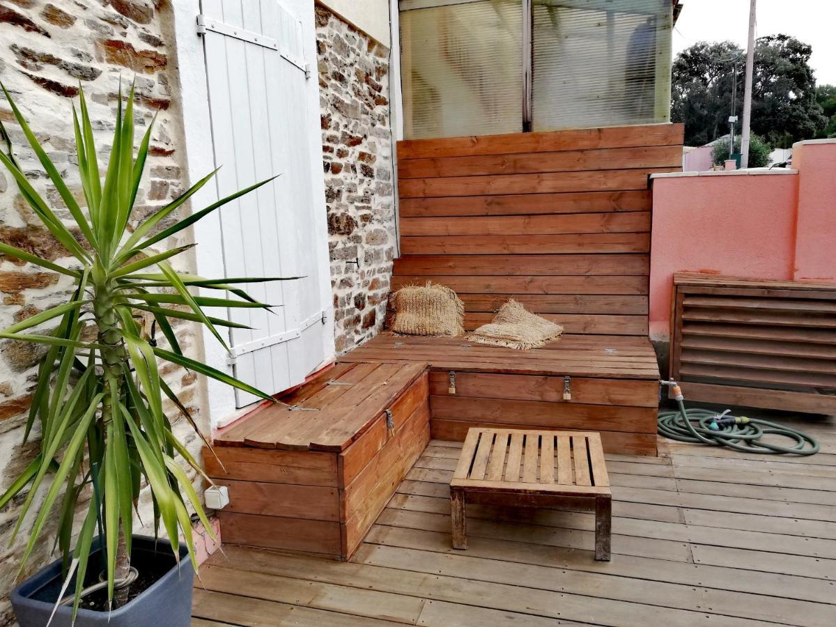 Petit Moulin-T3 Giens-Clim-Parking Appartement Hyères Buitenkant foto